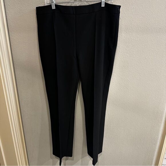 Mango MNG | 14 | Black Ankle Cropped Pants - Picture 1 of 8